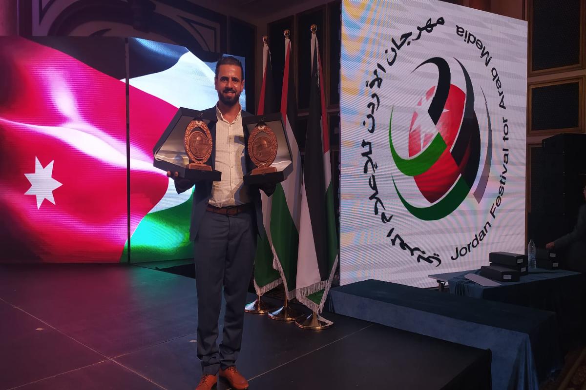 Al-Quds Educational Channel wins third place in the Jordan Festival for Arab Media
