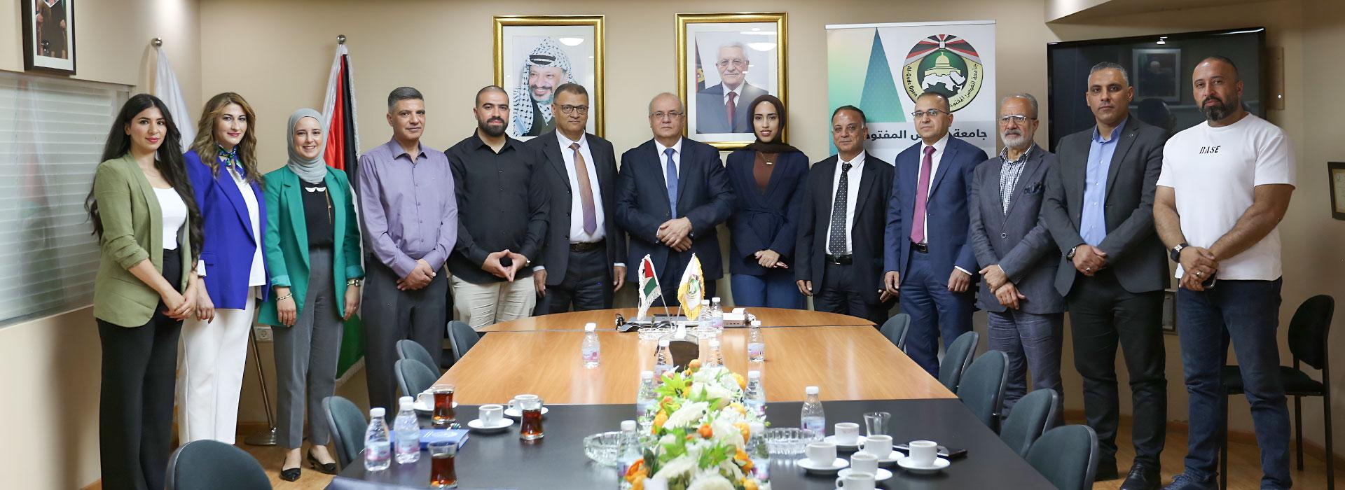 QOU Students Win in the Palestine Exchange National Economic Report Competition