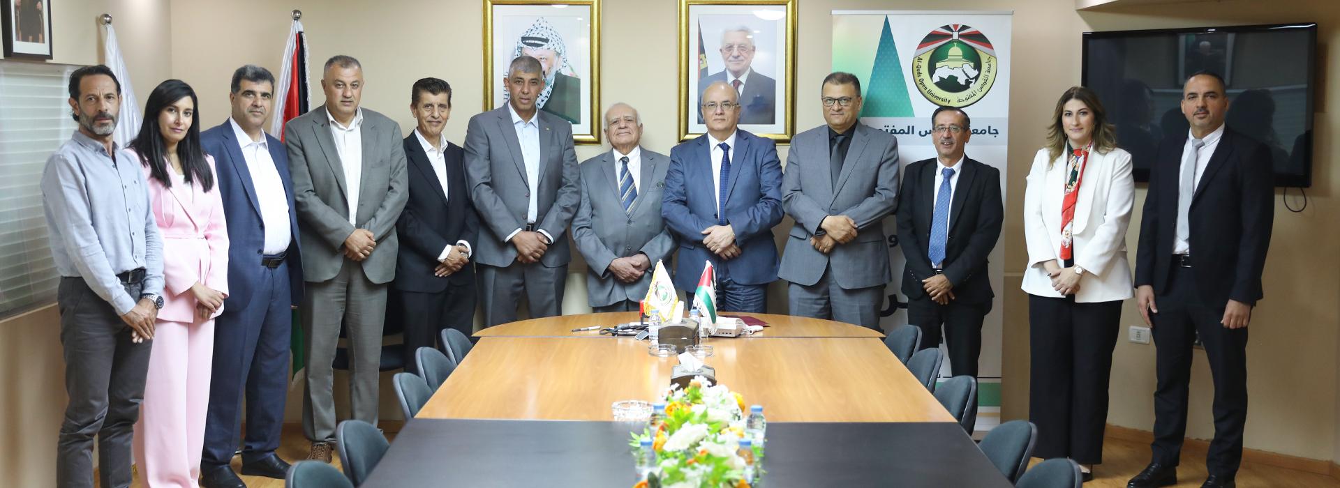   QOU and the Cooperative Association of Governmental Staff for Saving and Lending Sign a Partnership Agreement