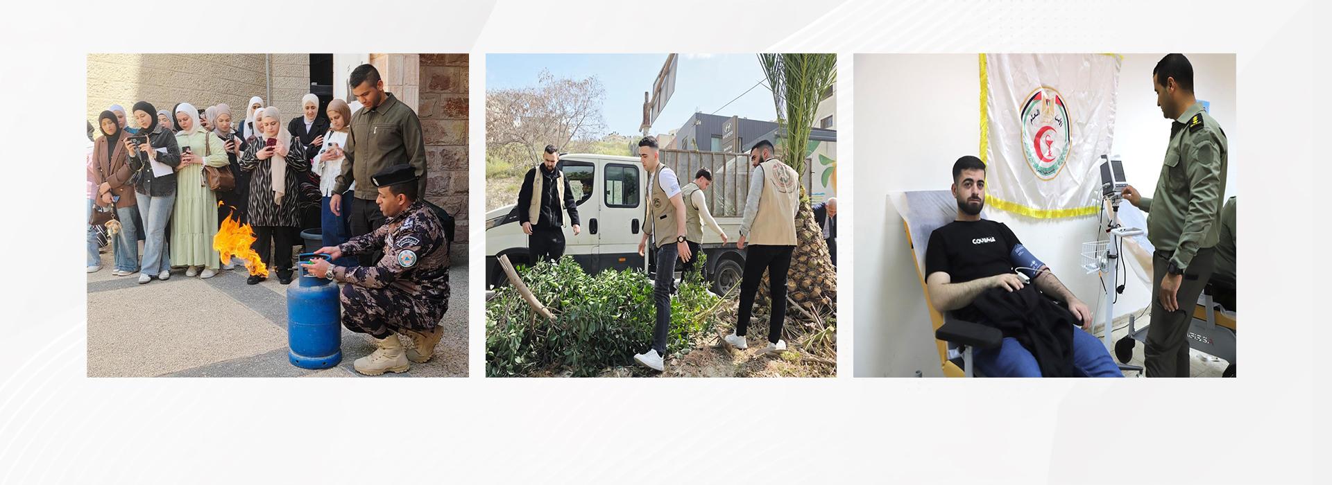 طلبة الجامعة.. حضور فاعل في ميادين العمل المجتمعي وتجسيد حيّ لقيم المسؤولية والانتماء