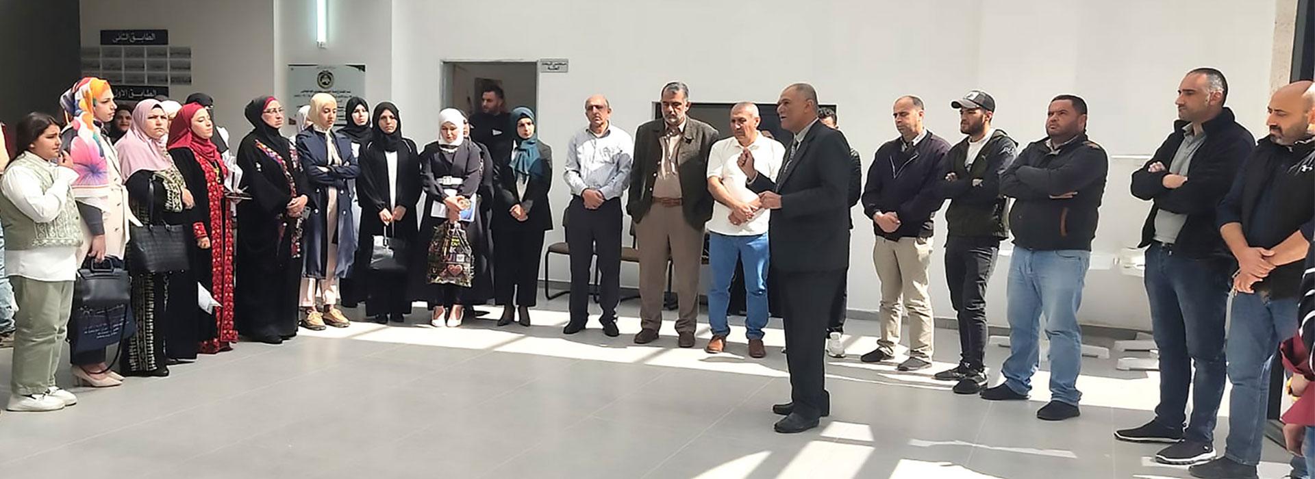 The Presidents of Al-Quds Open University and Jadara University Chair the Preparatory Meeting of the 4th. Conference of the Faculty of Educational Sciences