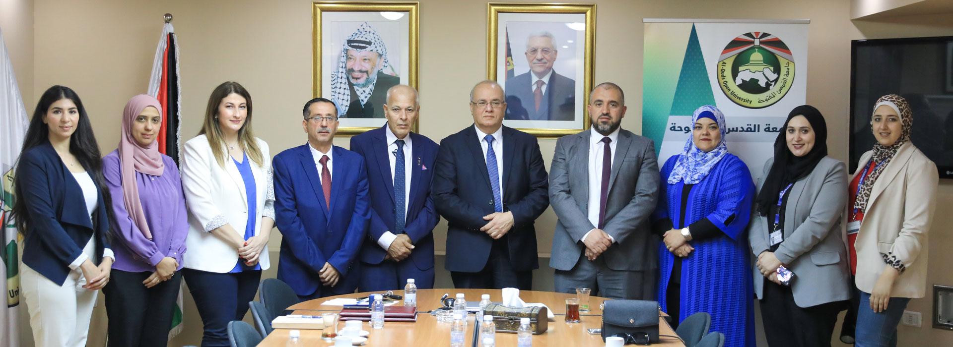 QOU and Al-Bireh Municipality Sign a Memorandum of Understanding