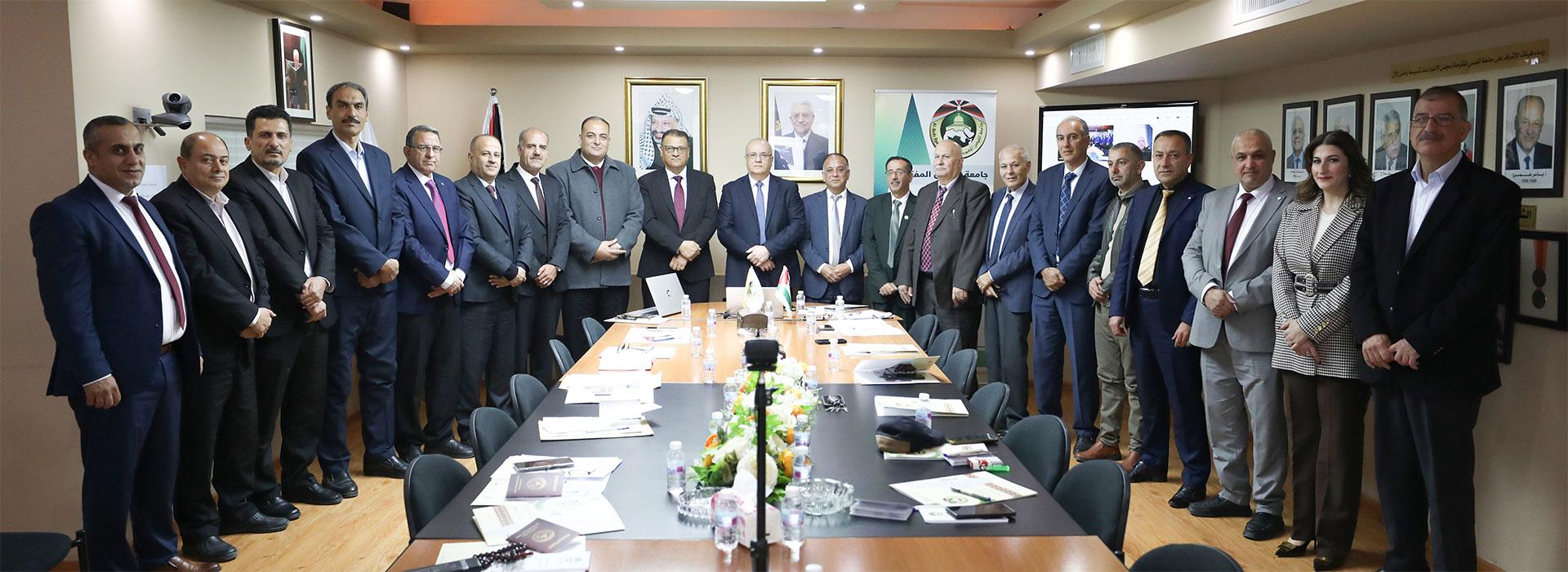 The University Council reviews academic and administrative performance and approves development plans to enhance educational quality