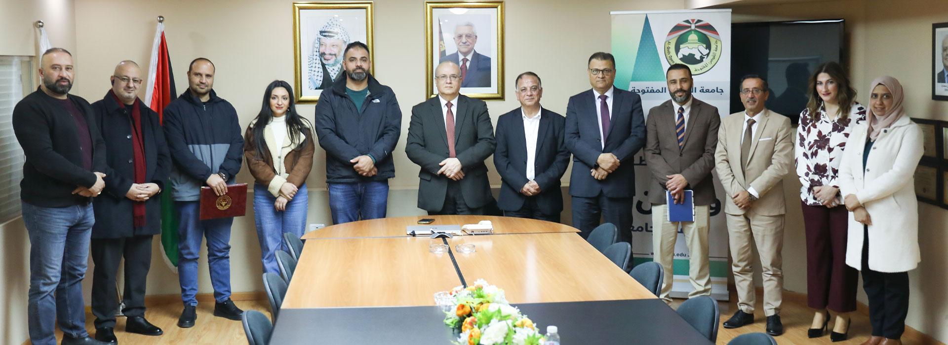 QOU and Sharek Youth Forum sign MoU to enhance students' skills and integrate them into the labor market