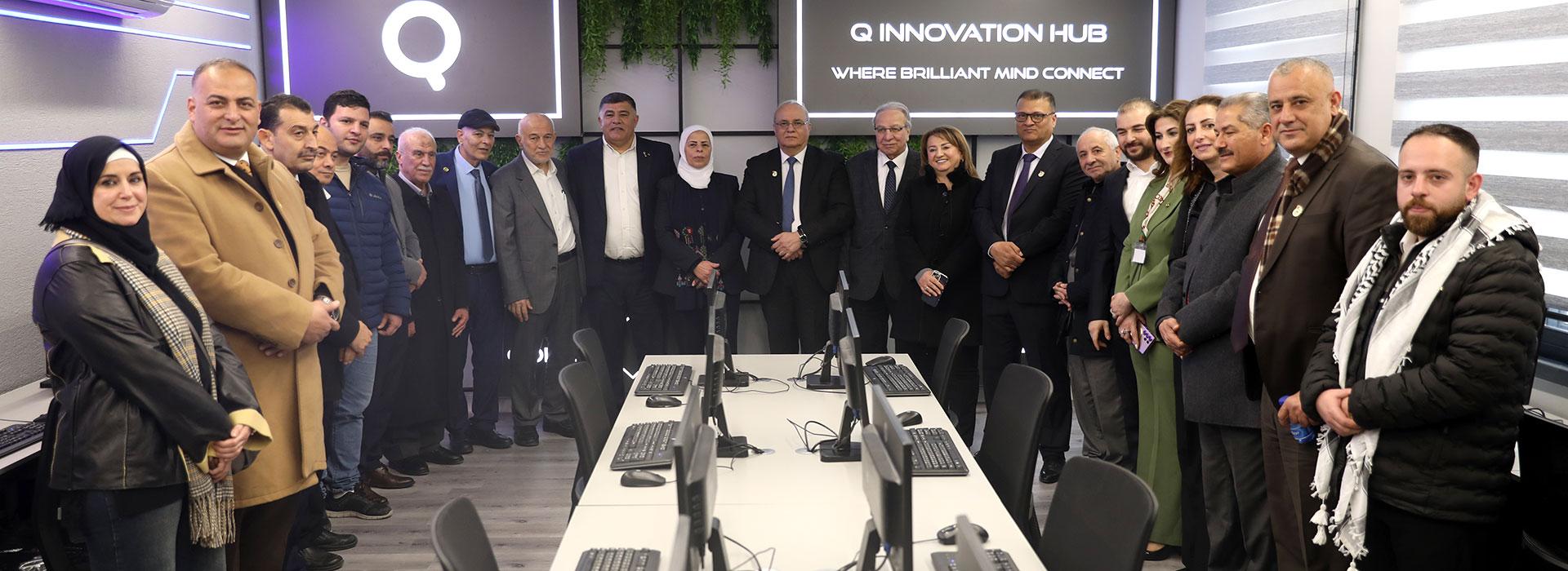 Al-Quds Open University Launches the Q Innovation Hub in Nablus